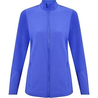 Women's Thermal Perforated Full Zip Long Sleeve Jacket