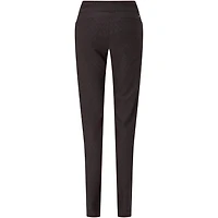 Women's Stretch Embossed Argyle Print Pull-On Pant