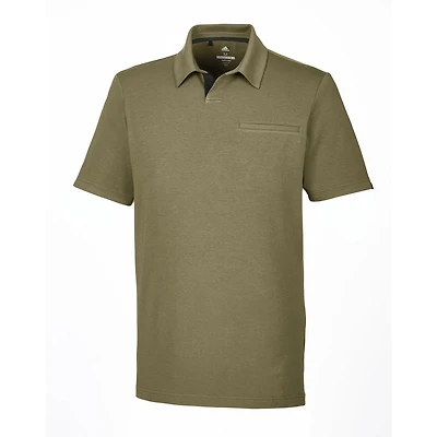 Men's adicross Johnny Collar Short Sleeve Shirt