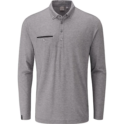 Men's Clay Long Sleeve Polo