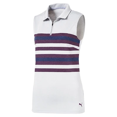 Women's Road Map Sleeveless Polo