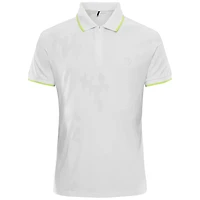 Men's E-The White Short Sleeve Polo
