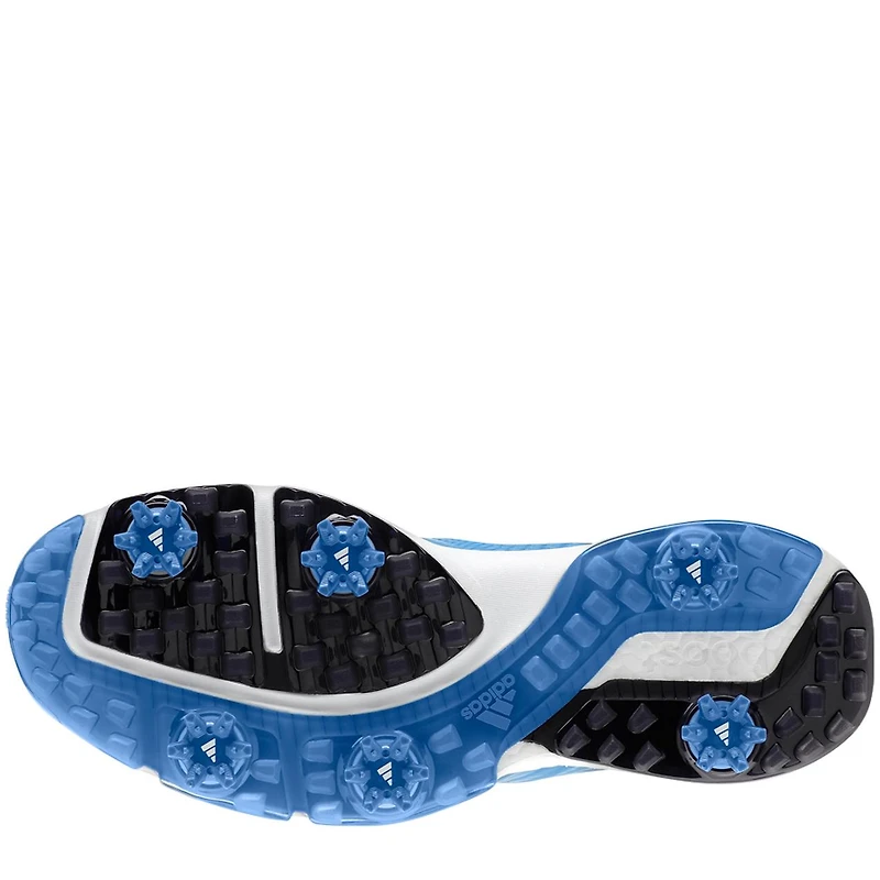 Men's Adipower 4ORGED Spiked Golf Shoe - BLUE/BLACK/WHITE