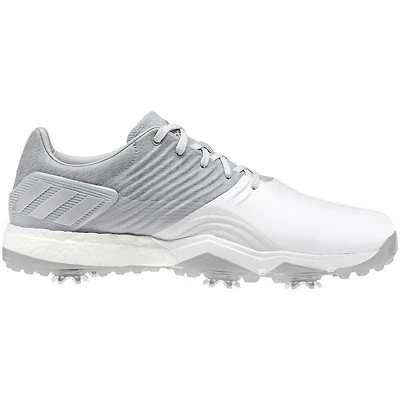 Men's Adipower 4ORGED Spiked Golf Shoe - GREY/WHITE