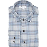 Men's Leavell Performance Check Flannel Woven Long Sleeve Shirt