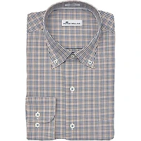 Men's Crown Ease Nantahala Microcheck Woven Long Sleeve Shirt