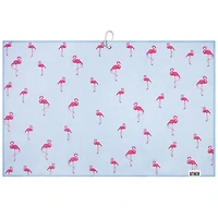 Microfiber Golf Towel - Flamingo Lake