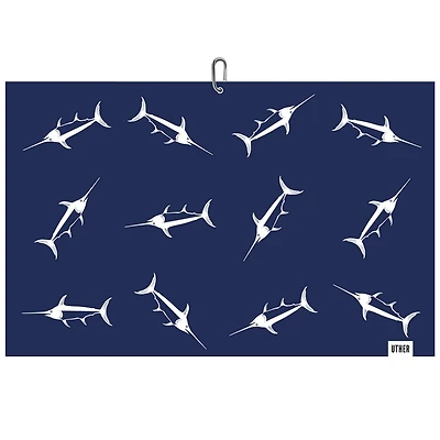 Microfiber Golf Towel - Bahama Swordfish