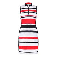 Women's Jade Stripe Sleeveless Dress