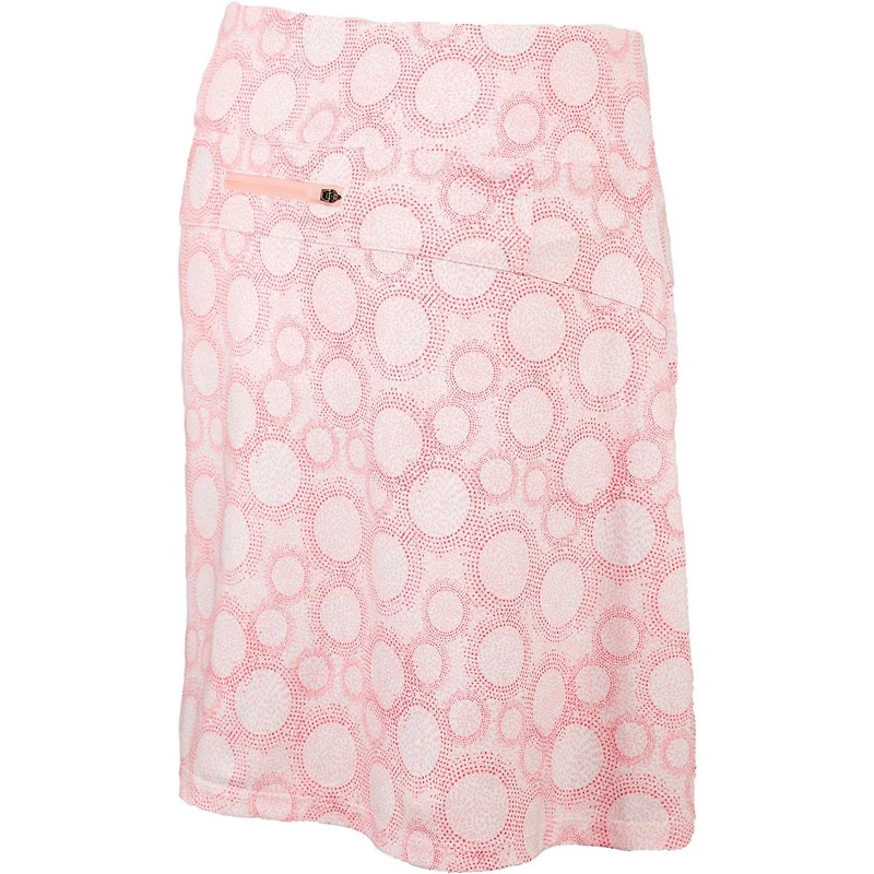 Women's Printed Circle Dot Pull On Skort