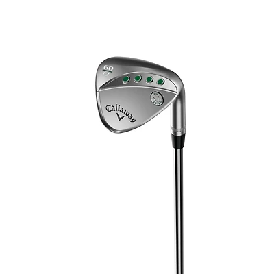PM Grind Chrome Wedge with Steel Shaft