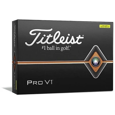Prior Generation - Pro V1 Golf Balls - Yellow