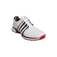 Men's Tour360 XT Spiked Golf Shoe - WHITE/BLACK/RED