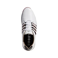 Men's Tour360 XT Spiked Golf Shoe - WHITE/BLACK/RED