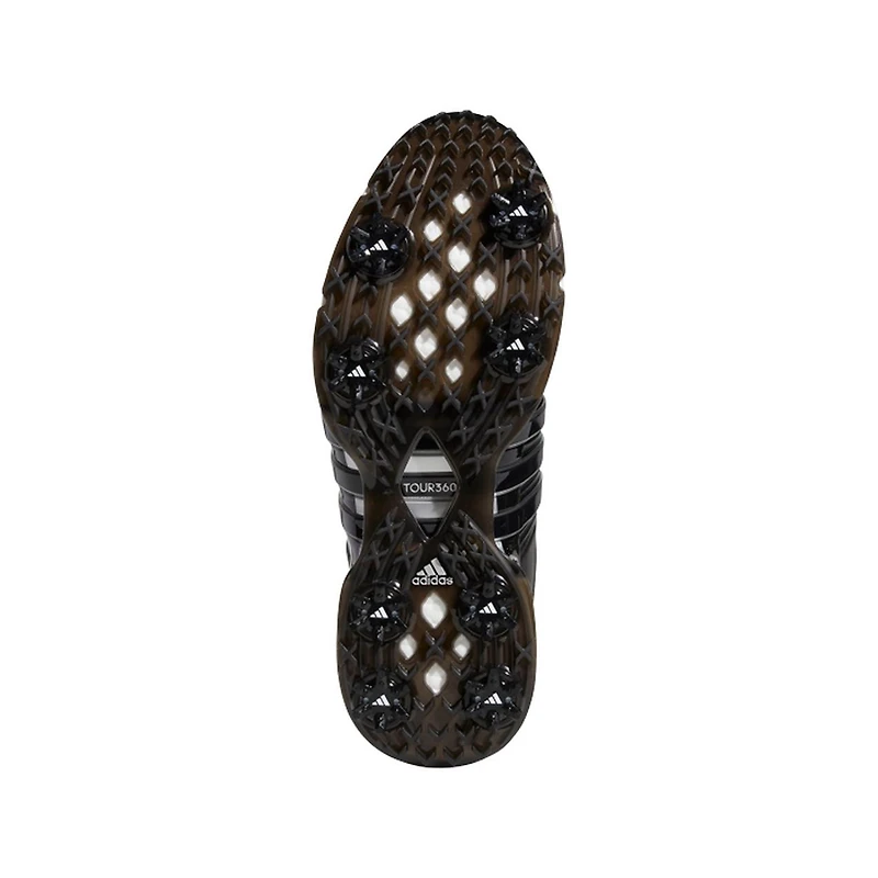 Men's Tour360 XT Spiked Golf Shoe - BLACK/WHITE/SILVER