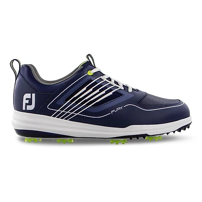 Men's Fury Spiked Golf Shoe - NAVY/WHITE/GREEN
