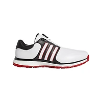 Men's Tour360 XT Boa Spikeless Golf Shoe WHITE/BLACK/RED
