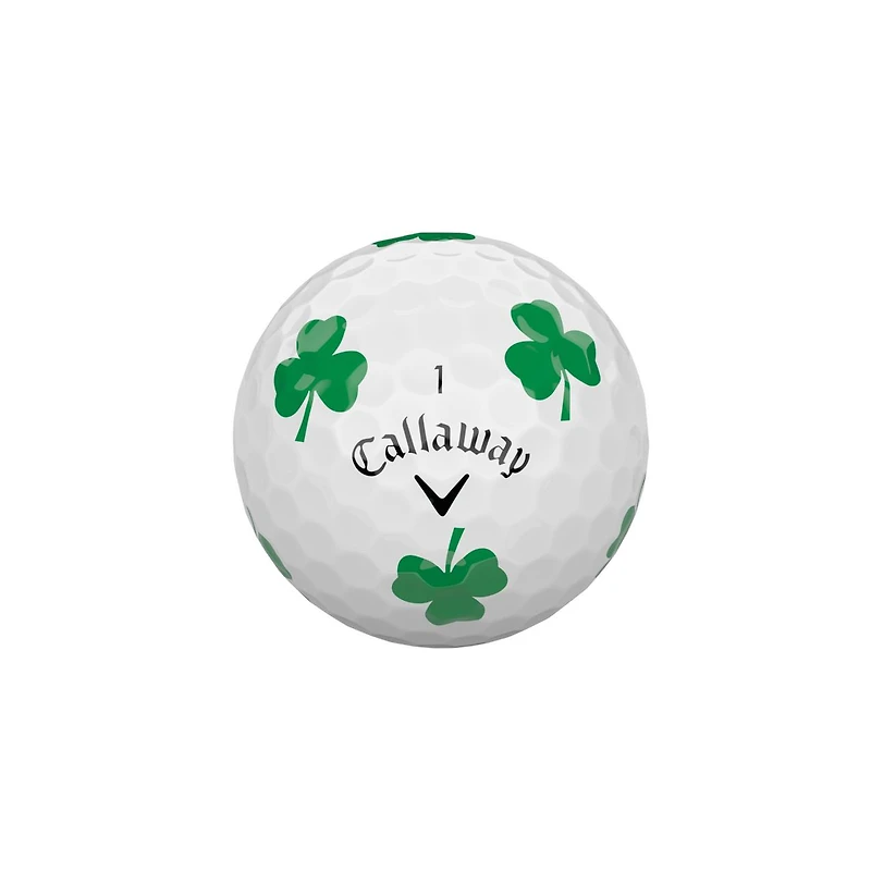 Chrome Soft Truvis Golf Balls - Clover Edition