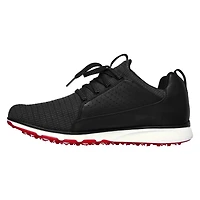 Men's Go Golf Mojo Elite Spikless Golf Shoe - BLACK/RED