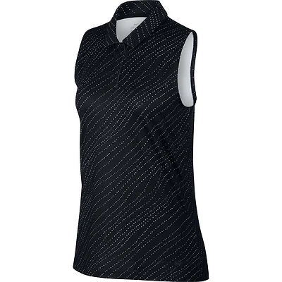 Women's Dri-FIT All Over Print Sleeveless Polo