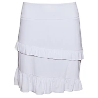 Women's Selena 18 Inch Pull On Ruffle Skort