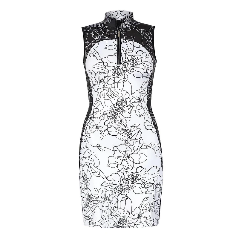 Women's Giselle Contrast Floral Sleeveless Dress