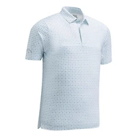 Men's Mini Ombre Box Print Short Sleeve Shirt