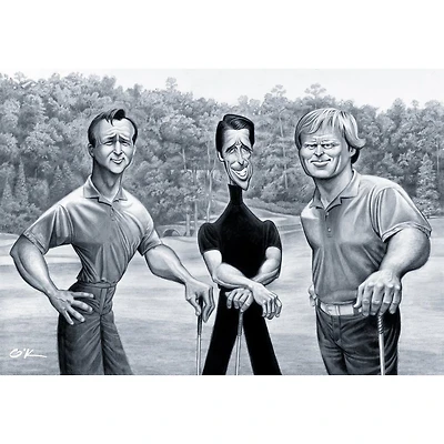 The Big 3 - 20 X 16 IN Unframed Artwork