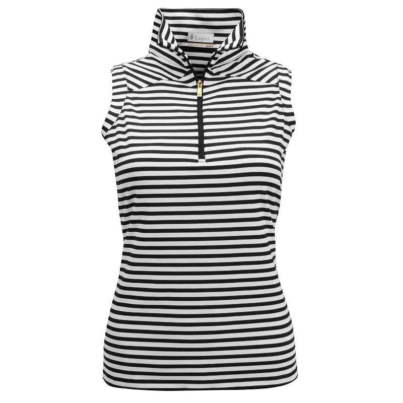 Women's Flight Stripe Sleeveless Top