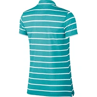 Women's Striped Dry Short Sleeve Polo