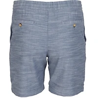 Men's Cotton Elastic Waist Beach Short