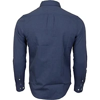 Men's Jaspe Check Long Sleeve Button-Down Shirt