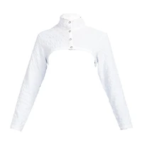 Women's Sunsense Button Crop Top