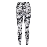 Women's Ivory Printed Leggings