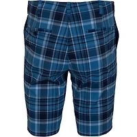 Men's Flat Front Yarn Dyed Madras Short