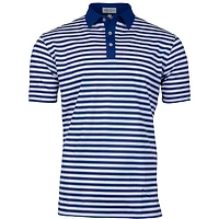 Men's College Stripe Stretch Mesh Short Sleeve Shirt