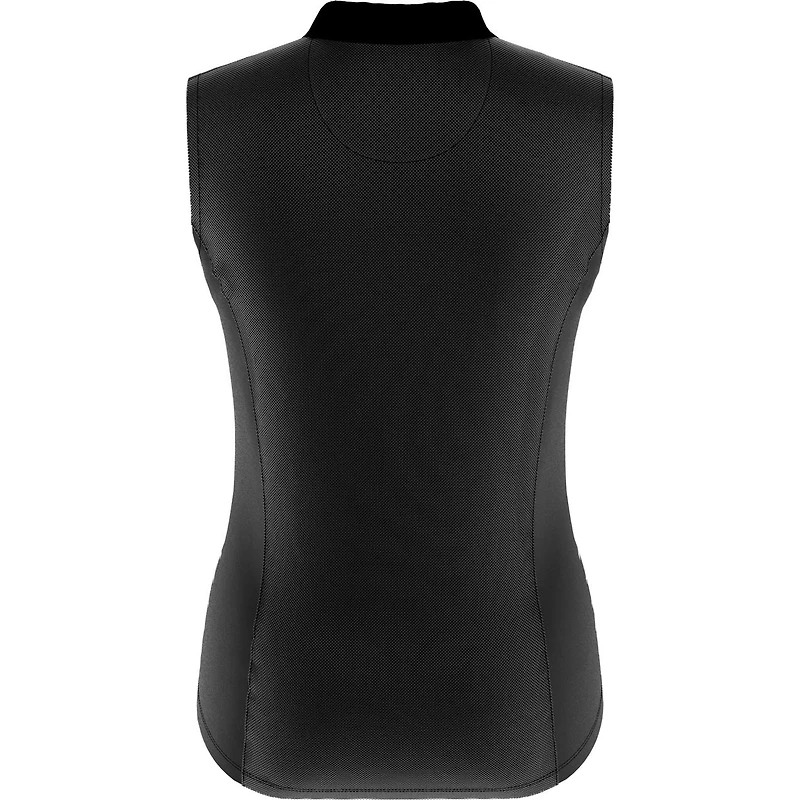 Women's Engineered Variegated Stripe Sleeveless Polo