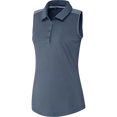 Women's Ultimate Heathered Sleeveless Polo
