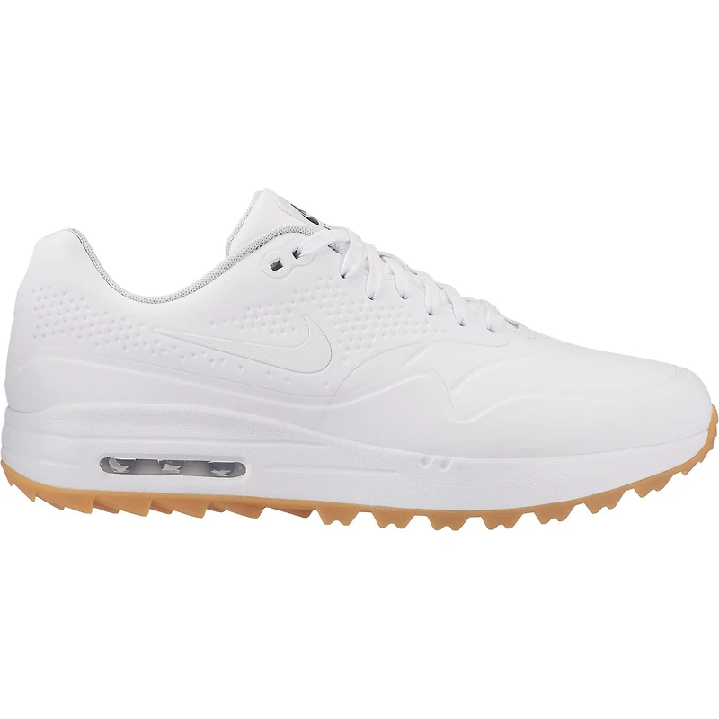 Women's Air Max 1 G Spikeless Golf Shoe - White/Light Brown