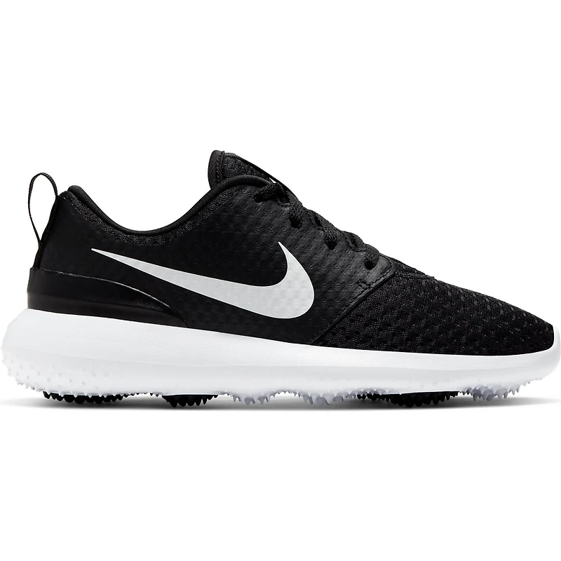 Junior Roshe G  Spikeless Golf Shoe - Black/White