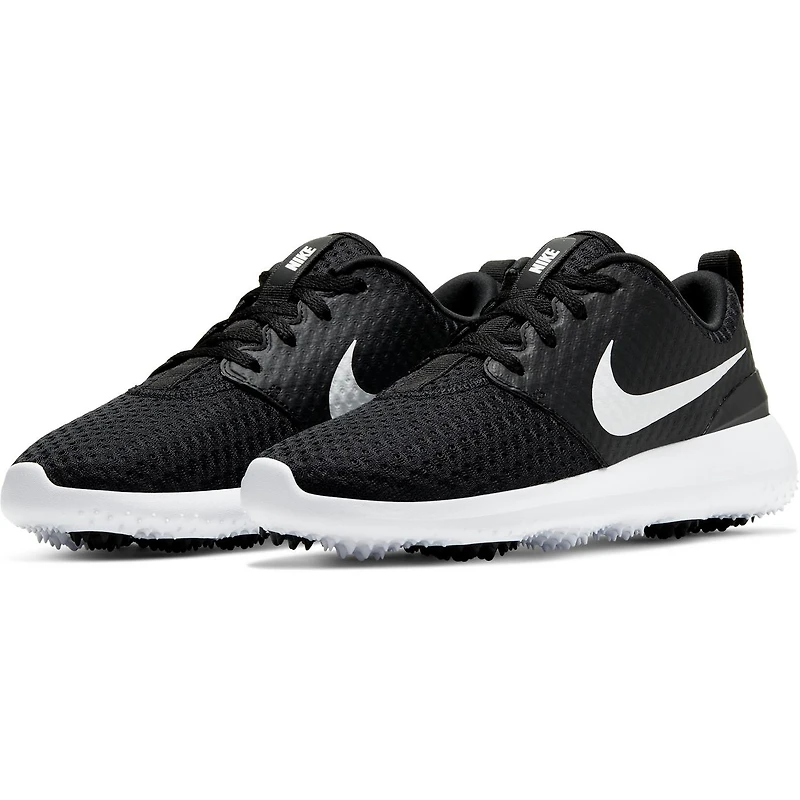Junior Roshe G  Spikeless Golf Shoe - Black/White