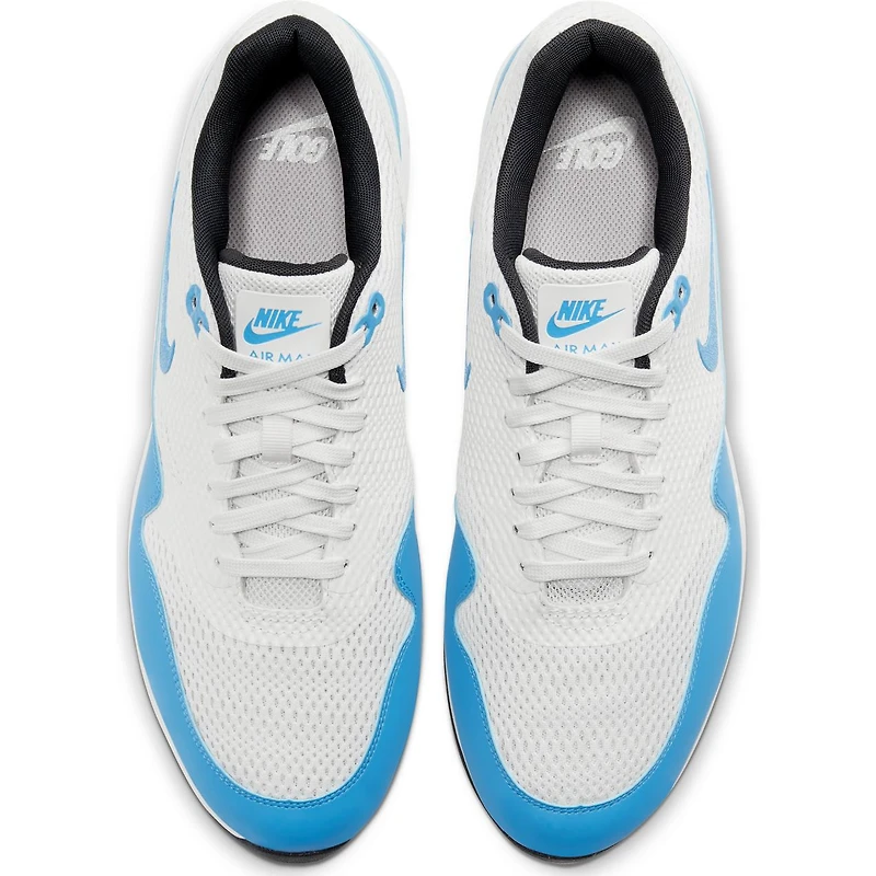 Men's Air Max 1 G Spikeless Golf Shoe - White/Blue