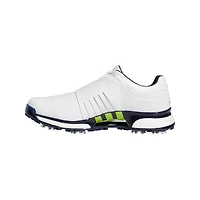 Men's Tour360 XT Twin Boa Spiked Golf Shoes - White/Green/Navy