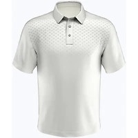 Men's Chest Argyle Short Sleeve Shirt