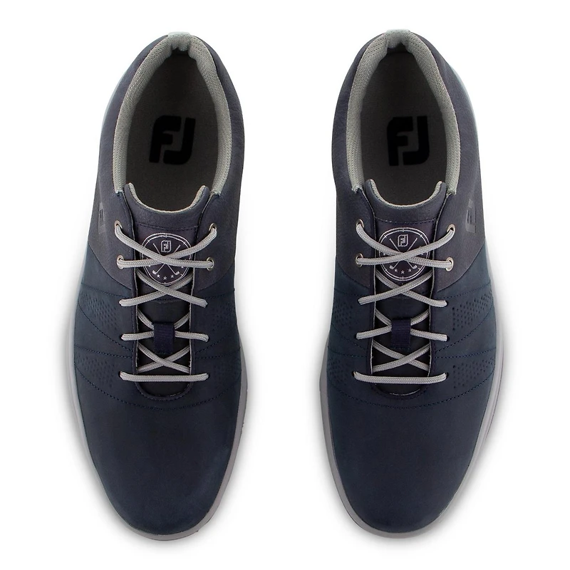 Men's Contour Casual Spiked Golf Shoe - Navy