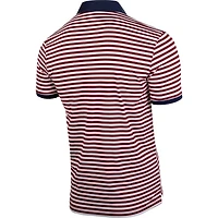 Men's Tech Stripe Short Sleeve Polo