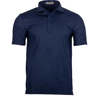 Men's Skull Embossed Short Sleeve Shirt