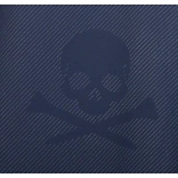 Men's Skull & T Embossed Full Zip Sweater