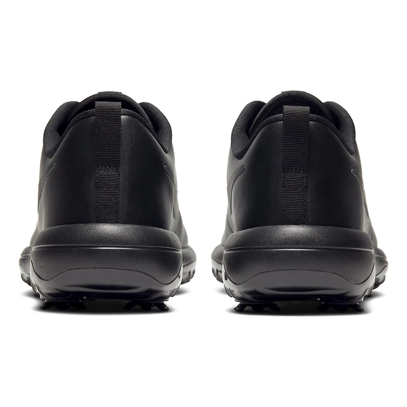 Men' Roshe G Tour Spiked Golf Shoe - Black/Black