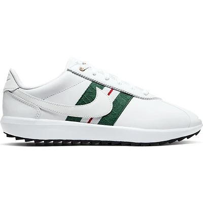 Women's Cortez G Spikeless Golf Shoe - White/Green/Red